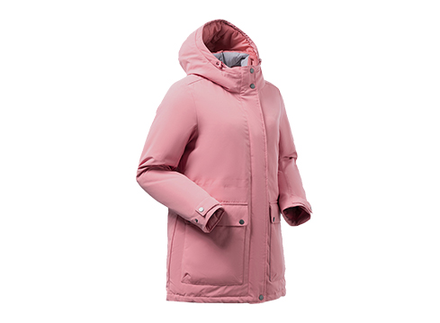 品牌定制時尚女款中長款保暖羽絨服