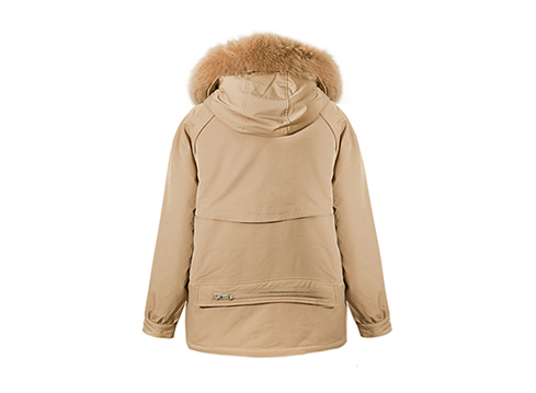 專業(yè)定制廠家生產(chǎn)女裝毛領(lǐng)棉服