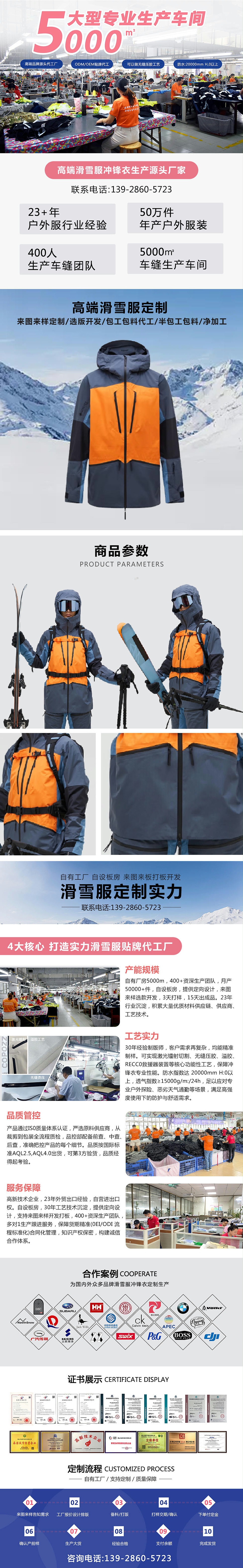 25.9睿牛制衣滑雪服官網(wǎng)詳情頁